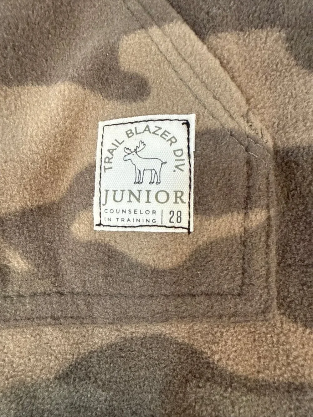 Carter's Camo Fleece Onesie, 6m